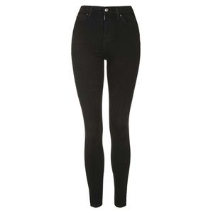 Topshop Moto Black Jamie Jeans